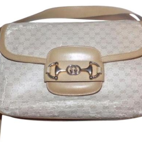 Vintage Light Browns Leather & Coated Canvas